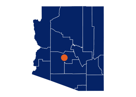 Arizona map