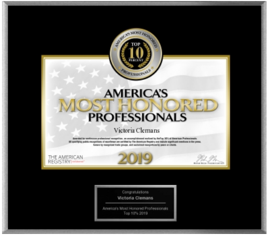 Americas Most Honored Professionals 2019