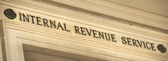 Picture of Internal Revenue Service building