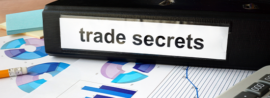 Folder with The Label Trade Secrets and Charts