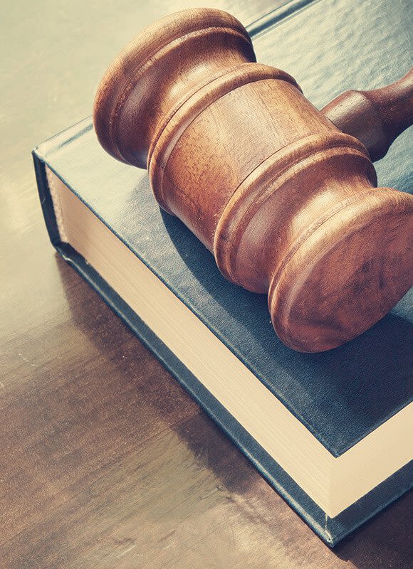 Gavel on a Book