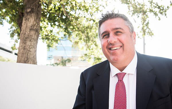 Attorney David M. Brandwein Smiling