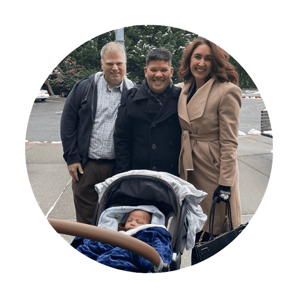 Gene, Jason, & Baby H.