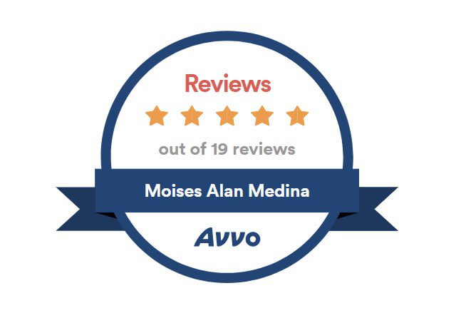 Five start Avvo Badge
