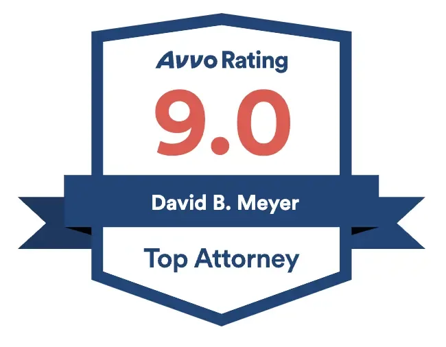 Avvo Rating 9.0 David Meyer Top Attorney