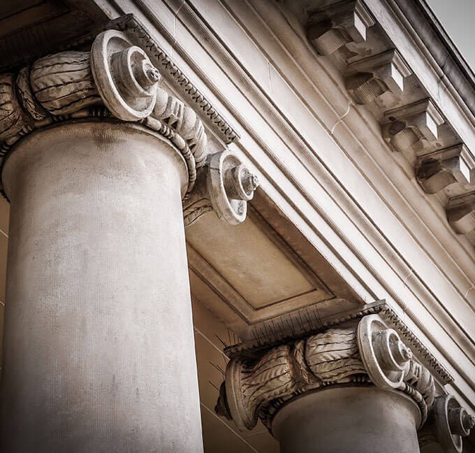 Courthouse detailing