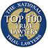 The National Trial Lawyers Top 100 Badge