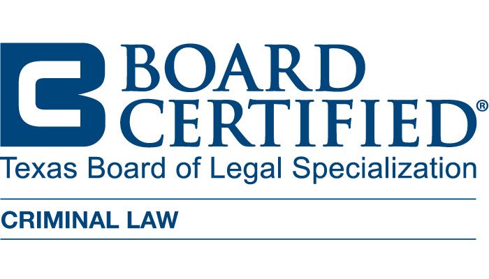 Board Certified Criminal Law badge