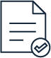 Document with checkmark icon