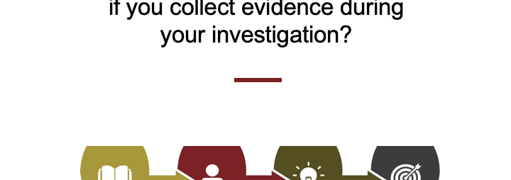 "What Do I Do About Collecting Evidence?" title card