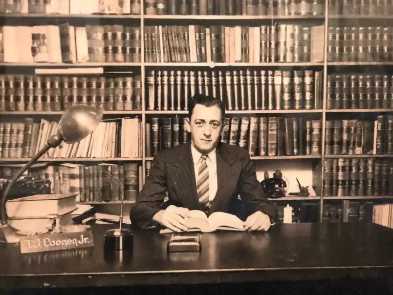 An older photo of Attorney Coenen