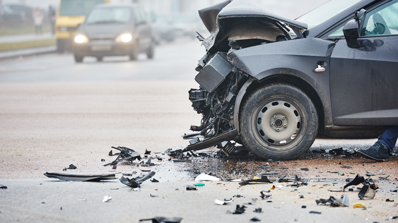 Cars damaged after serious vehicle collision in Fate, Texas