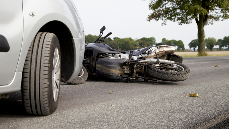 Motorcycle accident in Rockwall
