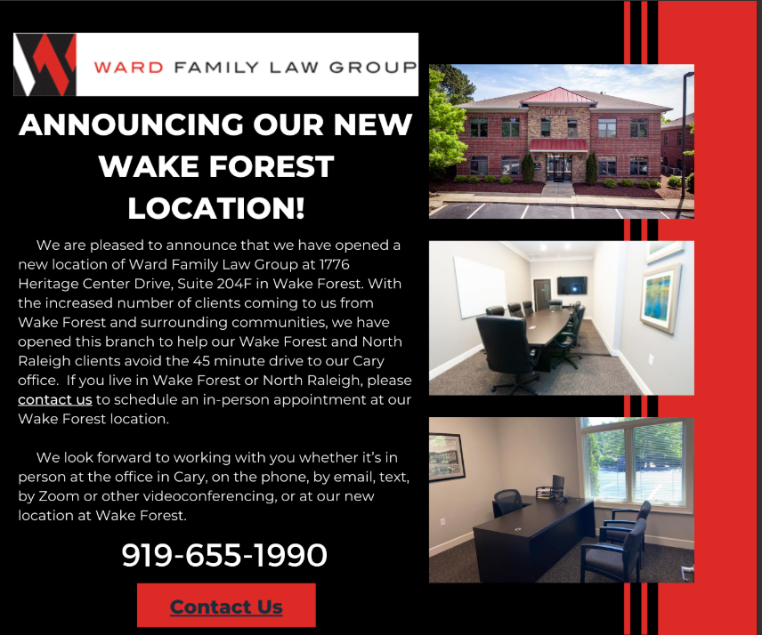 Announcing Our New Wake Forest Location