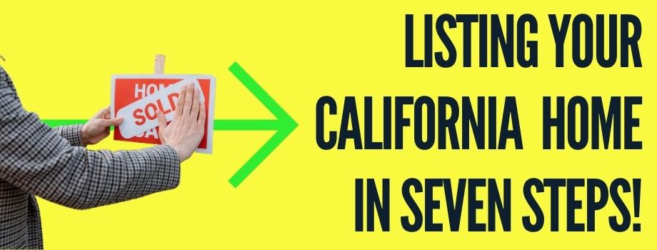 Listing Your California Home