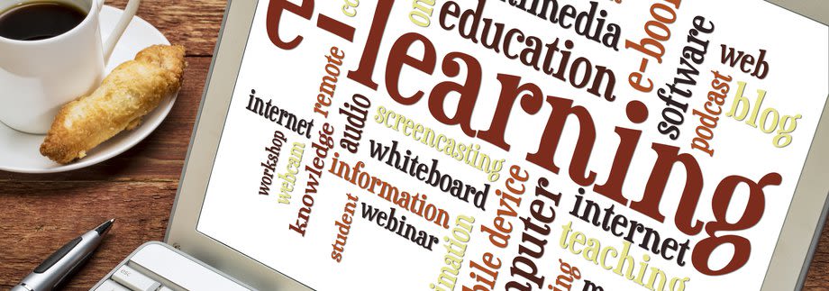 e-learning word cloud