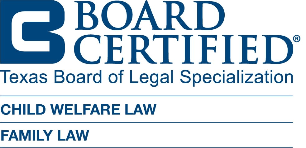 Board Certified Child Welfare and Family Law badge
