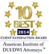 2014 Client satisfaction Award