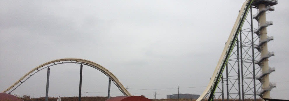 Verrückt waterslide at Schlitterbahn water park
