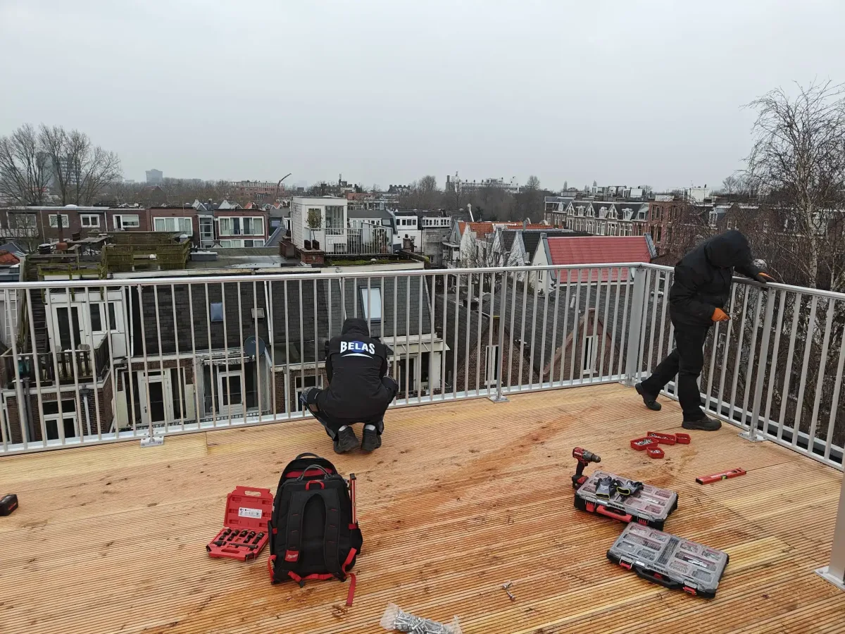 Foto van project: Aluminium hekwerk ASH-3015 op de Derde Schinkelstraat, Amsterdam 