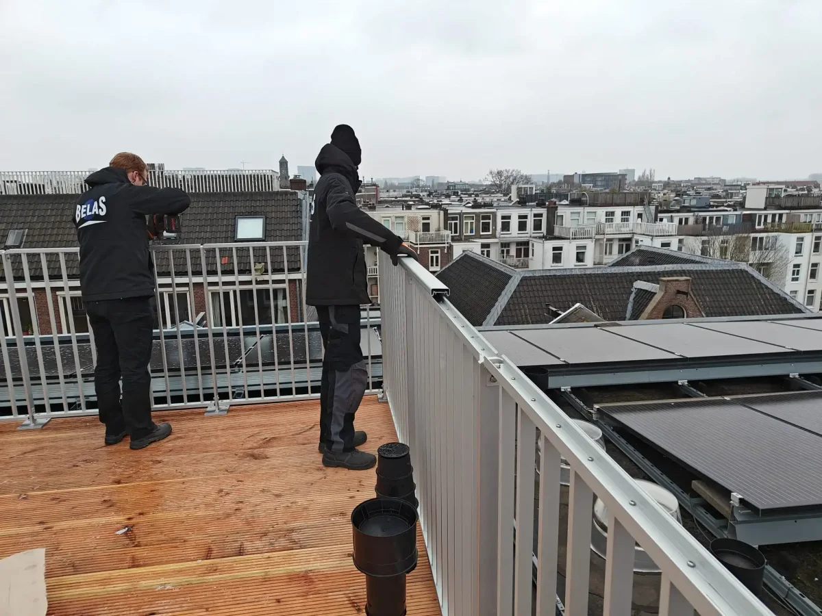 Foto van project: Aluminium hekwerk ASH-3015 op de Derde Schinkelstraat, Amsterdam 