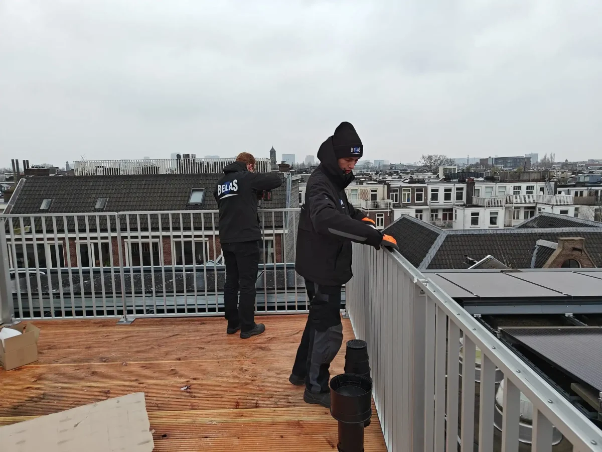 Foto van project: Aluminium hekwerk ASH-3015 op de Derde Schinkelstraat, Amsterdam 
