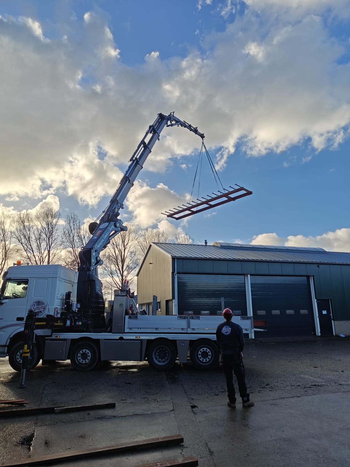 Foto van project: Staalconstructie uitbouw op de Oranjelaan, Oegstgeest 