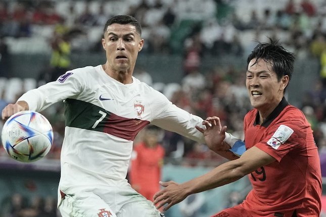 Info Main Bola Terungkap, Ini yang Diucapkan Striker Korsel Pada Ronaldo di Piala Dunia 2022