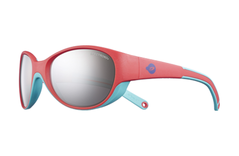 Lunettes de soleil Lily - , Julbo, Ovale , de couleur Rouge Bleu.