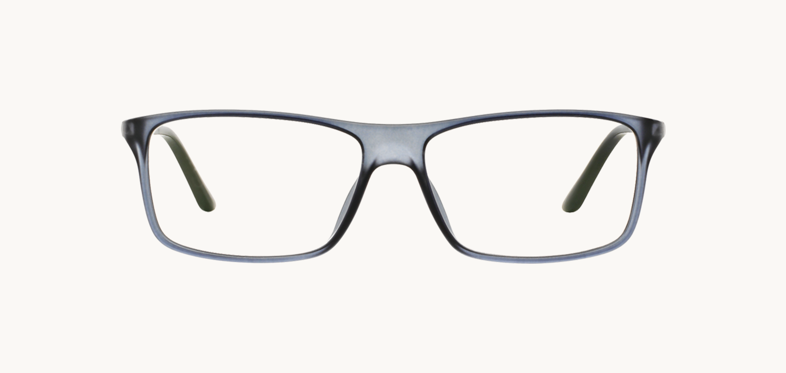 Lunettes de vue Sh1043x - , Starck Eyes, Rectangle , de couleur Transparent Bleu.