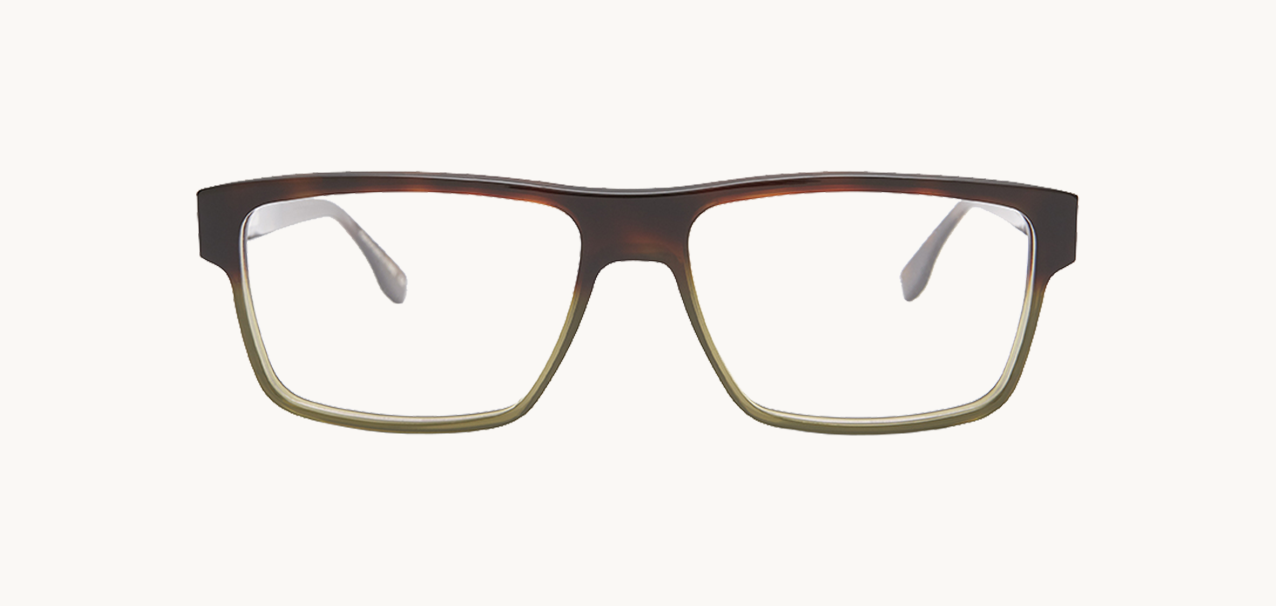 Lunettes de vue Cole - , Claire Goldsmith, Rectangle , de couleur Ecaille foncée Marron.