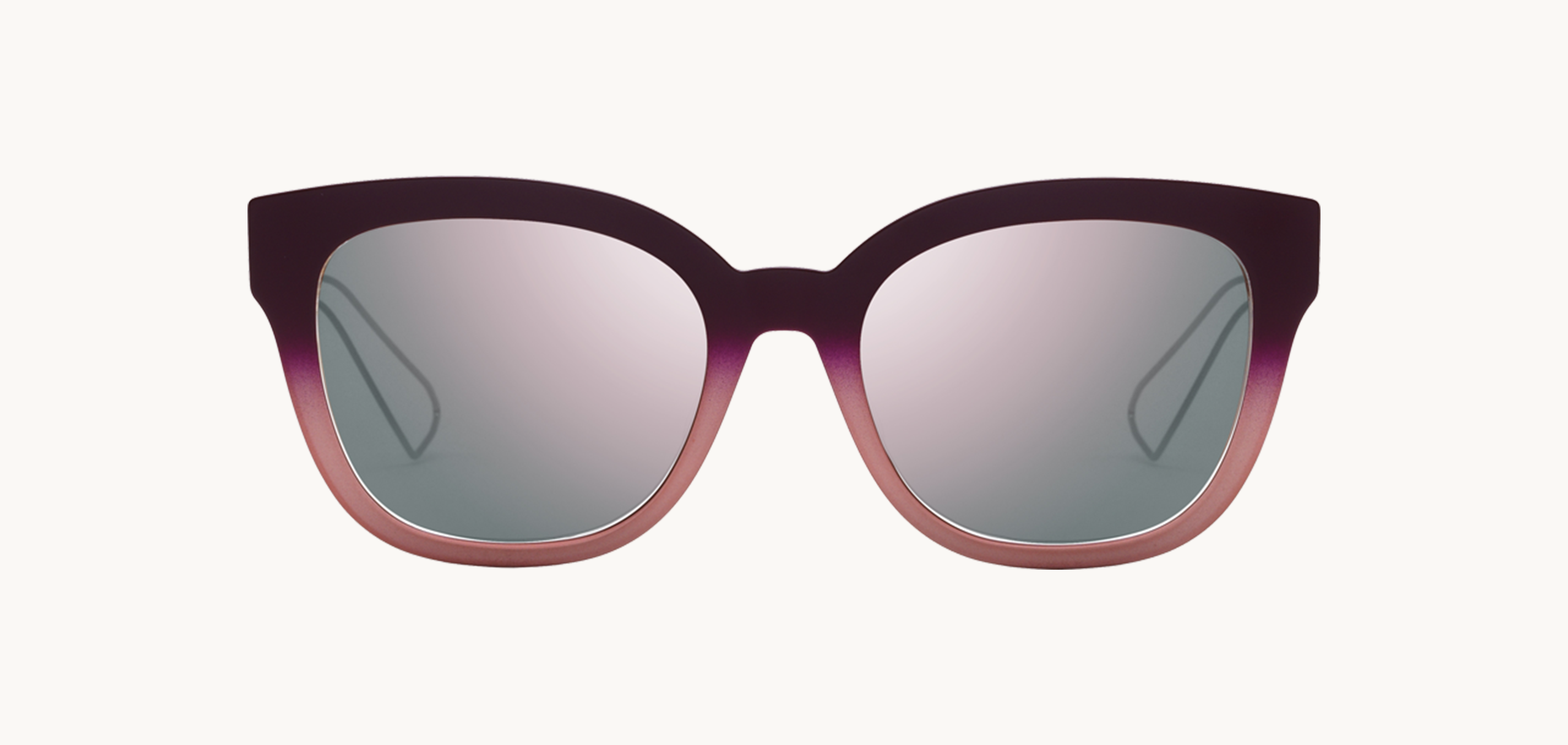 Lunettes de soleil Ama1 - , Dior, Papillon , de couleur Violet .