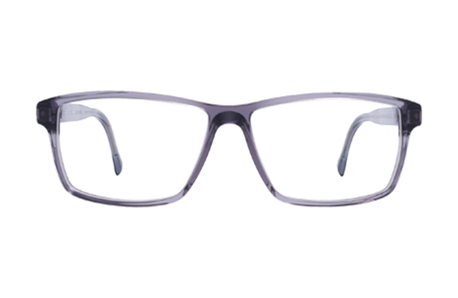 Lunettes de vue Bernd - , Mykita, Rectangle , de couleur Gris Transparent.