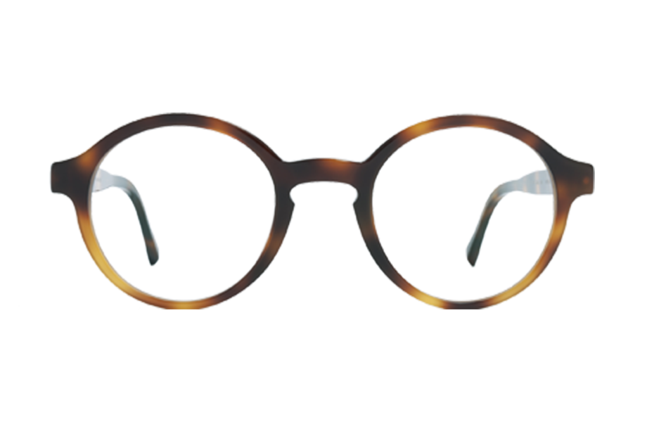 Lunettes de vue Earl - , Mykita, Ronde , de couleur Ecaille foncée Moucheté.