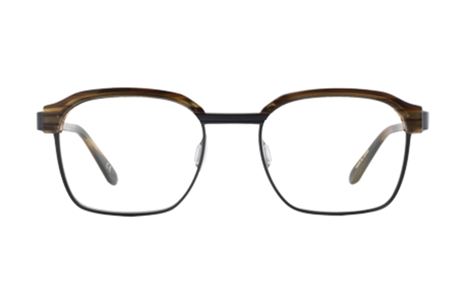 Lunettes de vue Just - , RLR, Carrée Rectangle, de couleur Ecaille claire Noir.