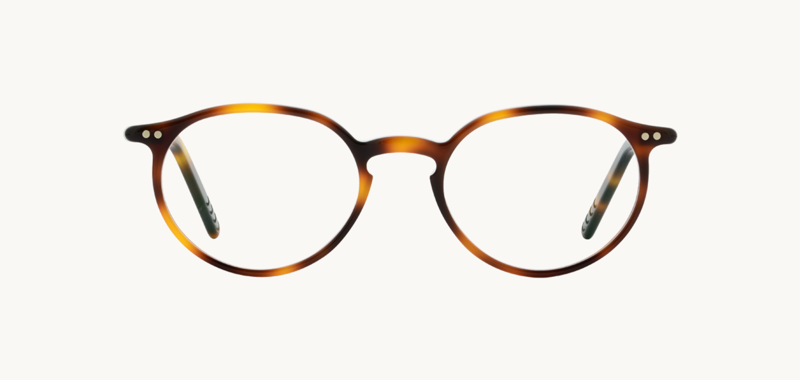 Lunettes de vue 226 - , Lunor, Ovale , de couleur Ecaille claire Jaune.