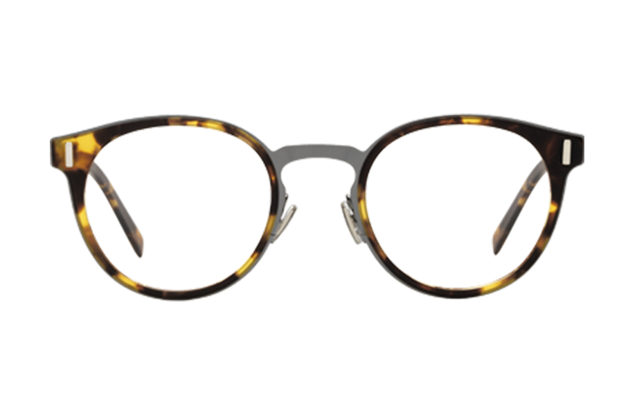 Lunettes de vue BLACKTIE20N - , Dior, Pantos , de couleur Ecaille foncée Gris.