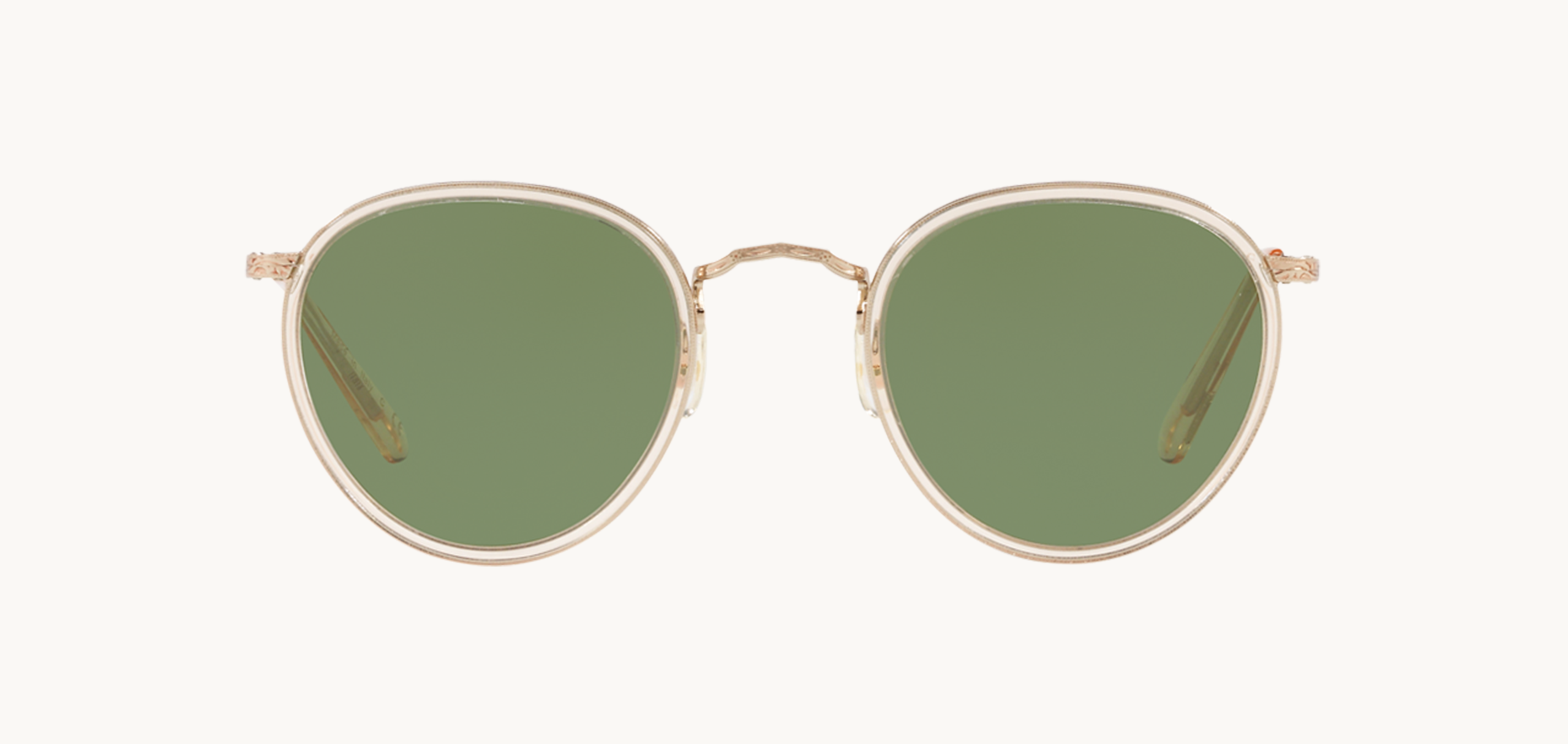 Lunettes de soleil MP-2-SUN - , Oliver Peoples, Pantos , de couleur Dorée Transparent.