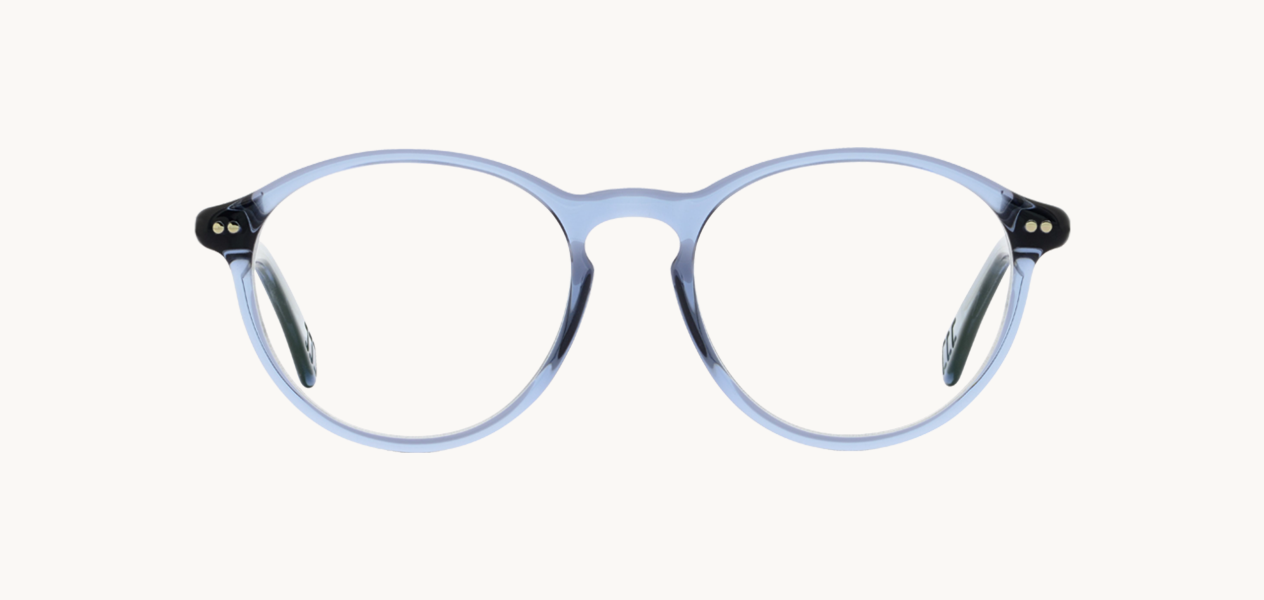 Lunettes de vue 353 - , Lunor, Pantos , de couleur Transparent Bleu.