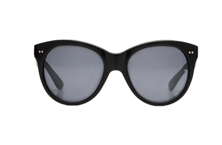 Lunettes de soleil Manahattan - , Oliver Goldsmith, Papillon , de couleur Noir .