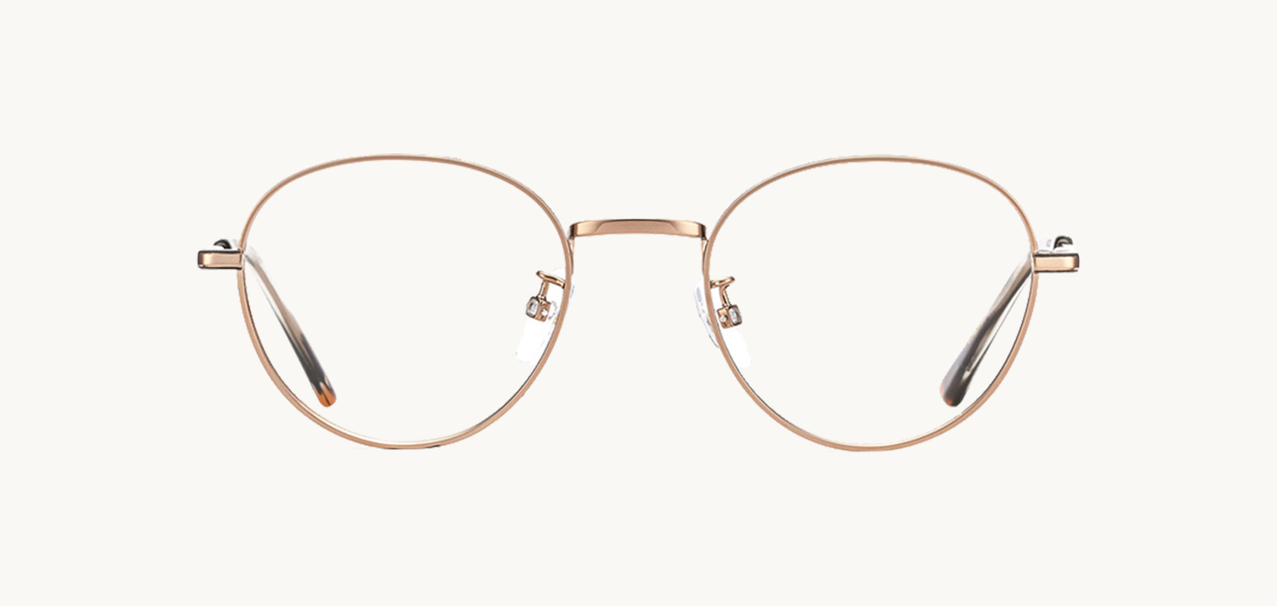 Lunettes de vue ALBERT - , Etnia Barcelona, Ronde Pantos, de couleur Dorée Rose.