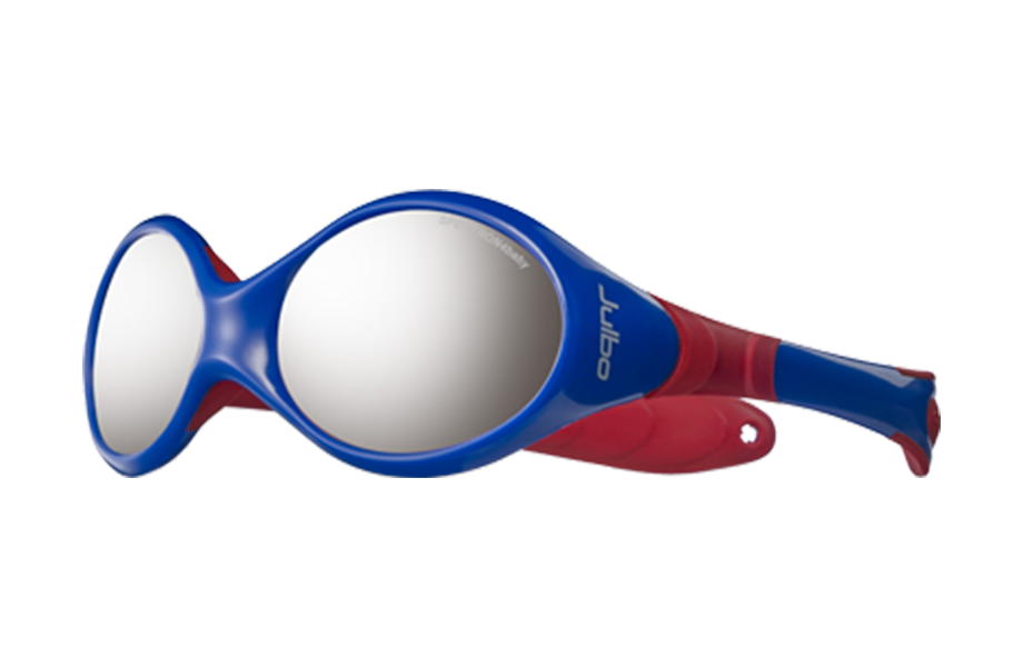 Lunettes de soleil Looping-3 - , Julbo, Ovale , de couleur Bleu Rouge.