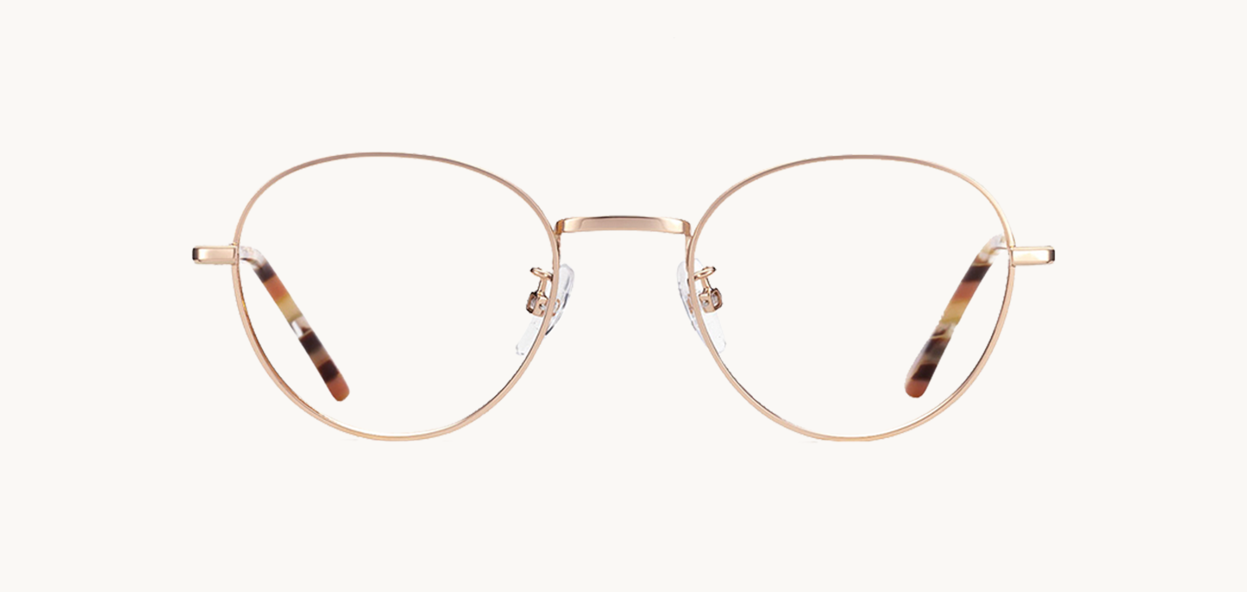 Lunettes de vue ALBERT - , Etnia Barcelona, Ronde Pantos, de couleur Dorée Rose.