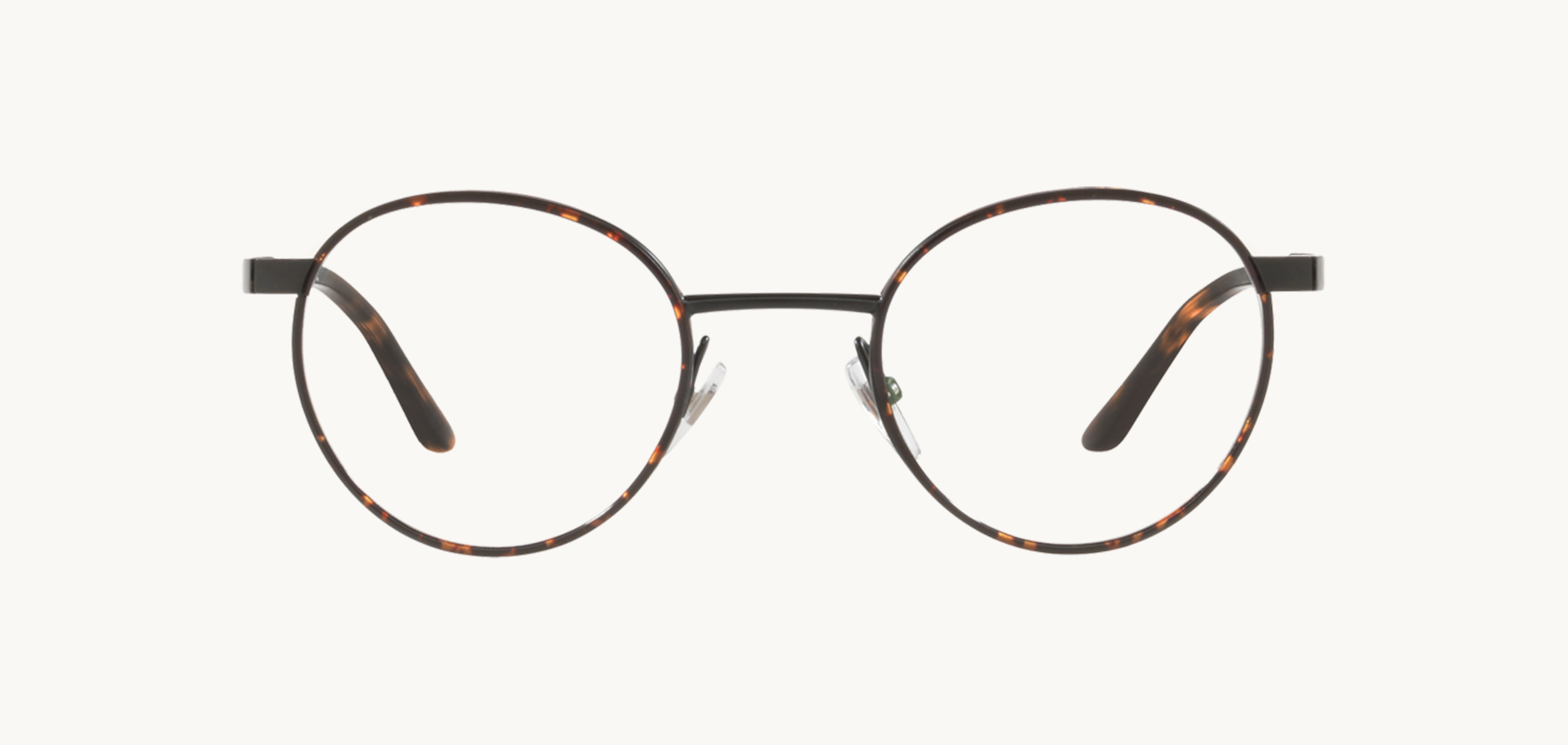 Lunettes de vue Sh2026j - , Starck Eyes, Ronde , de couleur Ecaille foncée Noir.