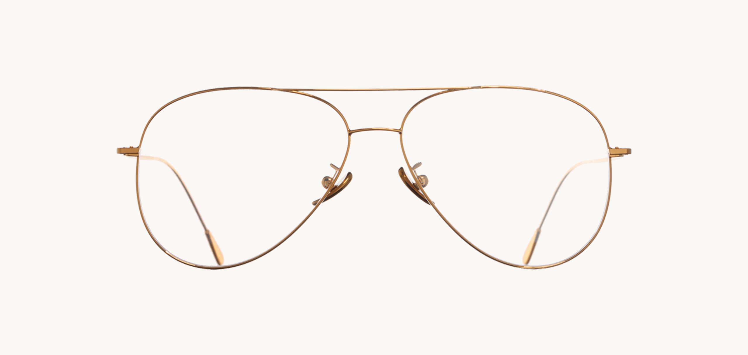 Lunettes de vue 1266 - , Cutler&Gross, Pilote , de couleur Dorée .