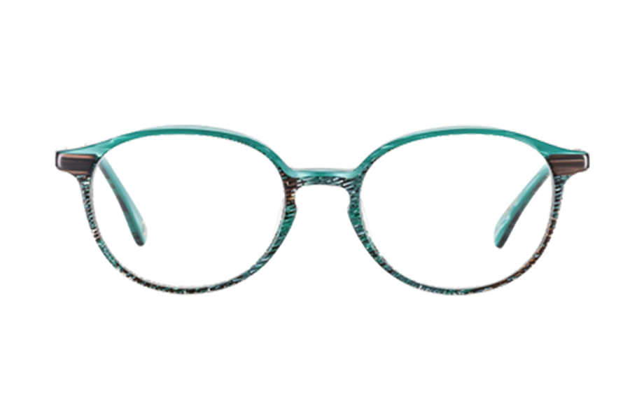 Lunettes de vue ANVE20 - , Etnia Barcelona, Ovale , de couleur Bleu Ecaille Stillée.