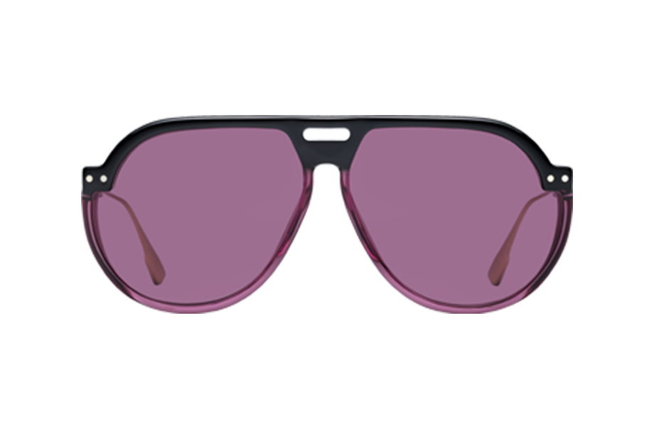 Lunettes de soleil Club3 - , Dior, Pilote , de couleur Violet Noir.