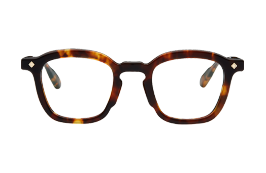 Lunettes de vue Cognac - , Lunetterie Générale, Rectangle , de couleur Ecaille foncée Noir.