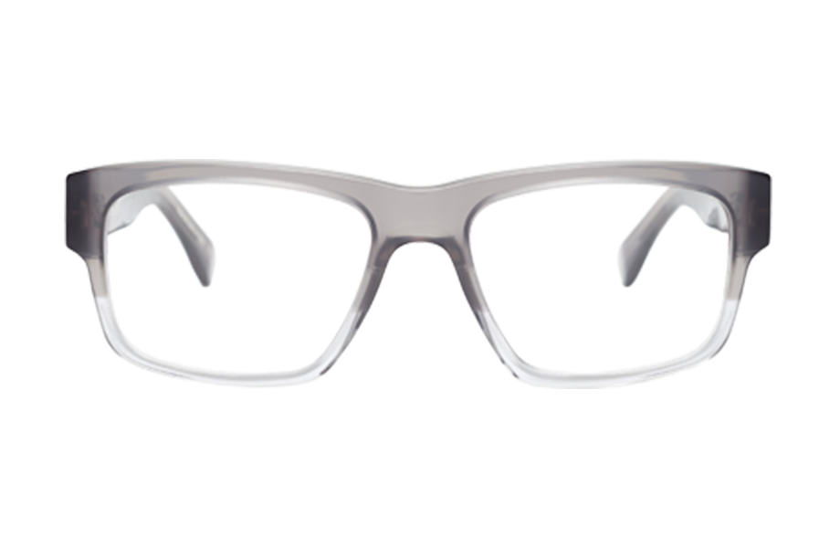 Lunettes de vue King - , Claire Goldsmith, Rectangle , de couleur Gris Transparent.