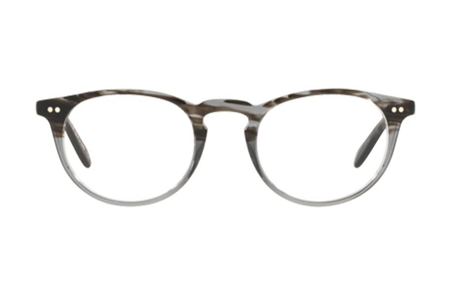 Lunettes de vue RILEY-R - , Oliver Peoples, Ovale , de couleur Ecaille foncée Gris.